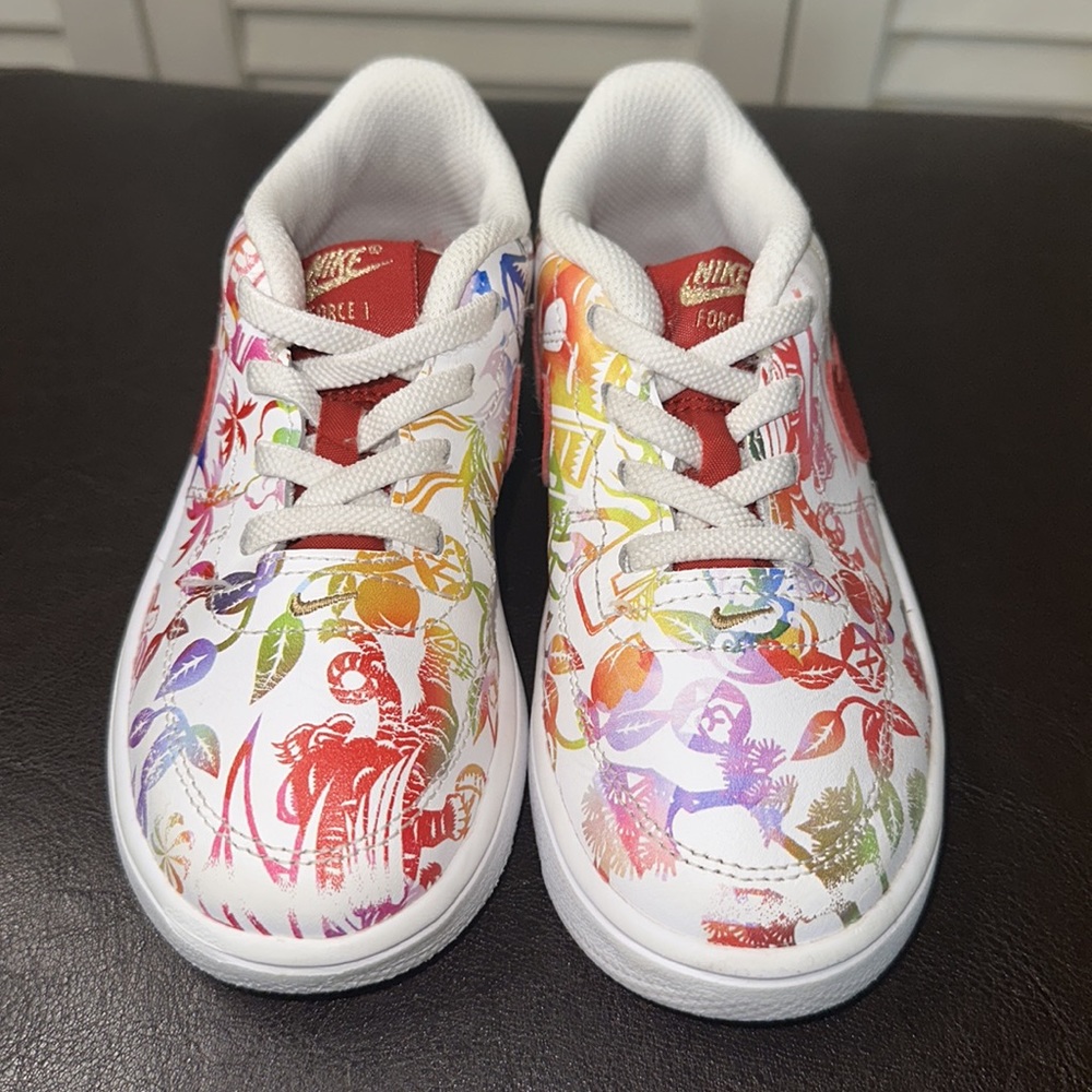 Kids Nike Air Force 1 18 “Gym Red”… - Picture 3 of 12